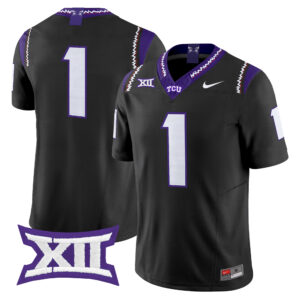 Team Jersey #1 TCU Horned Frogs 2026 All Stitched