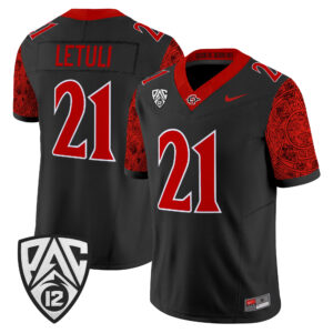 Tano Letuli Jersey #21 San Diego State Aztecs 2026 All Stitched