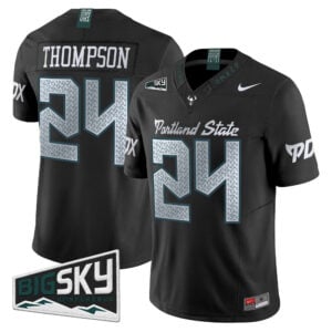 Delon Thompson Jersey #24 Portland State The Storm All Stitched