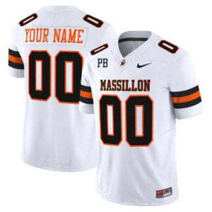 Massillon Tigers Football Custom Jersey - All Stitched