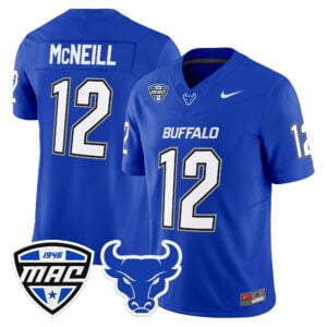 Qur'an Q McNeill Jersey #12 Buffalo Bulls 2026 All Stitched