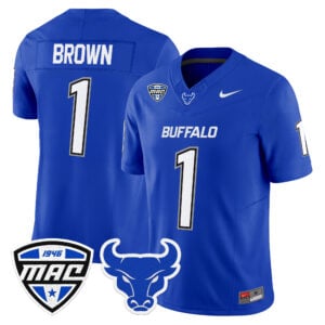 SaVeon Brown Jersey #1 Buffalo Bulls 2026 All Stitched