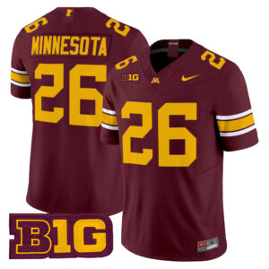 Minnesota Jersey #26 Minnesota Golden Gophers 2026 All Stitched