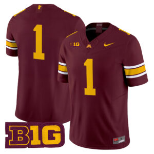 Team Jersey #1 Minnesota Golden Gophers 2026 All Stitched