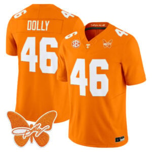 Dolly Parton Jersey #46 Tennessee Volunteers Dolly Parton Patch All Stitched
