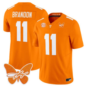 Faizon Brandon Jersey #11 Tennessee Volunteers Dolly Parton Patch All Stitched
