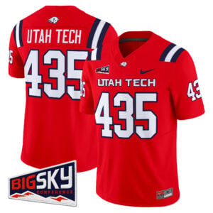 Utah Tech Jersey #435 Utah Tech Trailblazers 2026 All Stitched