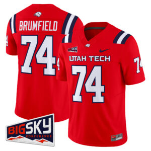 Scott Brumfield Jersey #74 Utah Tech Trailblazers 2026 All Stitched
