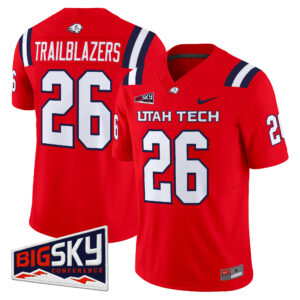 Trailblazers Jersey #26 Utah Tech Trailblazers 2026 All Stitched