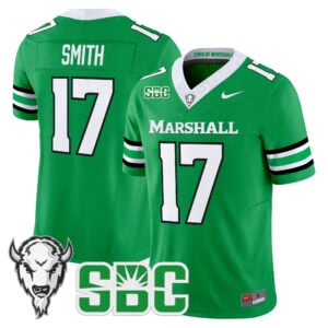 Daytione Smith Jersey #17 Marshall Thundering Herd 2026 All Stitched