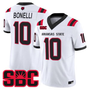 Jaylen Bonelli Jersey #10 Arkansas State Red Wolves 2026 All Stitched