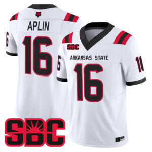 Ryan Aplin Jersey #16 Arkansas State Red Wolves 2026 All Stitched