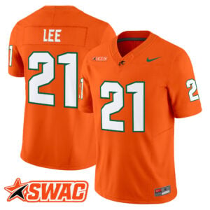 Jaquan Lee Jersey #21 Florida A&M Rattlers 2026 All Stitched