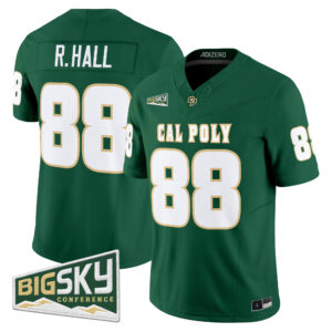 Ray Hall Jersey #88 Cal Poly Mustangs 2026 All Stitched