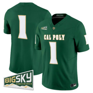 Team Jersey #1 Cal Poly Mustangs 2026 All Stitched
