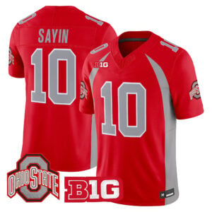 Julian Sayin Jersey #10 Ohio State Buckeyes 1990 Throwback All Stitched