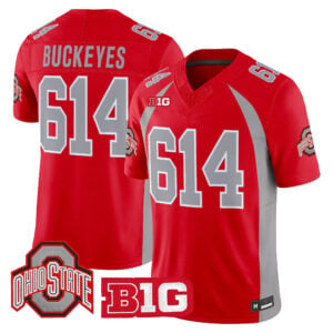 Buckeyes Jersey #614 Ohio State Buckeyes 1990 Throwback All Stitched