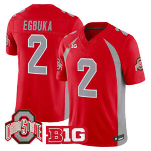 Emeka Egbuka Jersey #2 Ohio State Buckeyes 1990 Throwback All Stitched