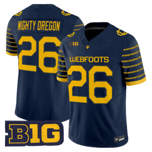 Mighty Oregon Jersey #26 Oregon Ducks 1916 Throwback All Stitched