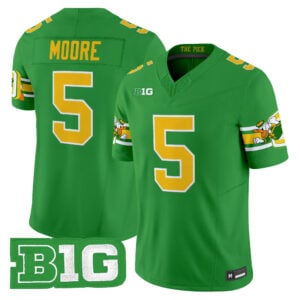 Dante Moore Jersey #5 Oregon Ducks Mighty Oregon 1984 Throwback All Stitched