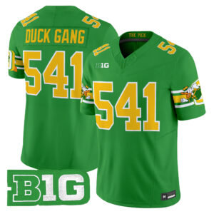 Duck Gang Jersey #541 Oregon Ducks Mighty Oregon 1984 Throwback All Stitched