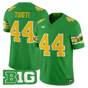 Teitum Tuioti Jersey #44 Oregon Ducks Mighty Oregon 1984 Throwback All Stitched