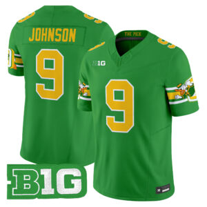 Jamari Johnson Jersey #9 Oregon Ducks Mighty Oregon 1984 Throwback All Stitched