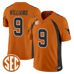 Jonah Williams Jersey #9 Texas Longhorns 1990 Throwback All Stitched