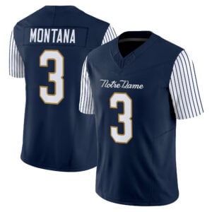 Joe Montana Jersey #3 Notre Dame Fighting Irish 2018 Shamrock Series All Stitched