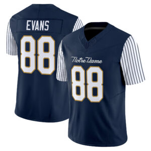 Mitchell Evans Jersey #88 Notre Dame Fighting Irish 2018 Shamrock Series All Stitched