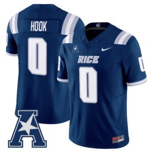 Daveon Hook Jersey #0 Rice Owls 2026 All Stitched