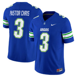 Pastor Chris Jersey #3 West Florida Argonauts All Stitched