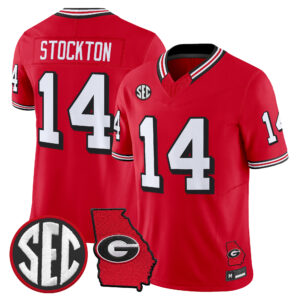 Gunner Stockton Jersey #14 Georgia Bulldogs 1995 Throwback All Stitched