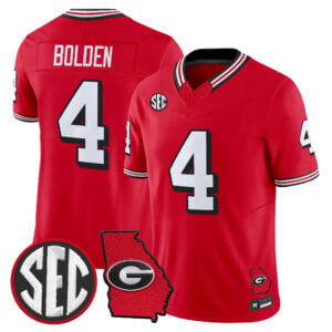 KJ Bolden Jersey #4 Georgia Bulldogs 1995 Throwback All Stitched