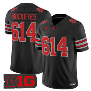 Buckeyes Jersey #614 Ohio State Buckeyes Glitter All Stitched