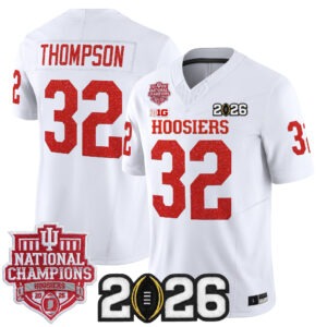 Anthony Thompson Jersey #32 Indiana Hoosiers Glitter All Stitched