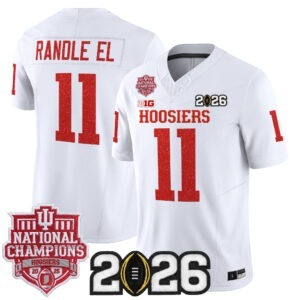 Randle El Jersey #11 Indiana Hoosiers Glitter All Stitched