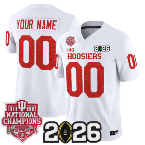 Indiana Hoosiers Glitter Vapor Limited Custom Jersey - All Stitched