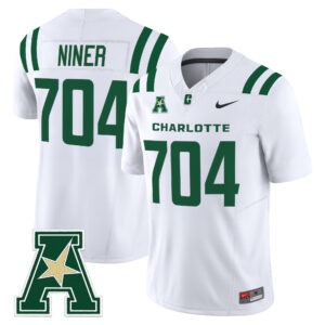 Niner Jersey #704 Charlotte 49ers 2026 All Stitched