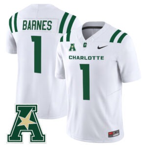 Jaden Barnes Jersey #1 Charlotte 49ers 2026 All Stitched