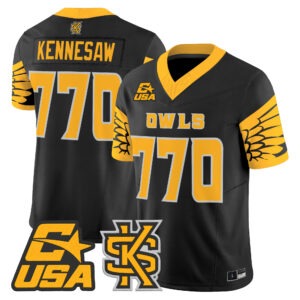 Kennesaw Jersey #770 Kennesaw State Owls 2026 All Stitched