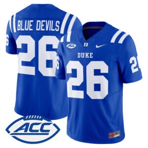 Blue Devils Jersey #26 Duke Blue Devils 2026 All Stitched