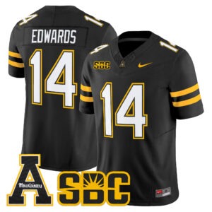 Armanti Edwards Jersey #14 App State Mountaineers 2026 All Stitched