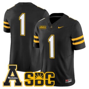 Team Jersey #1 App State Mountaineers 2026 All Stitched