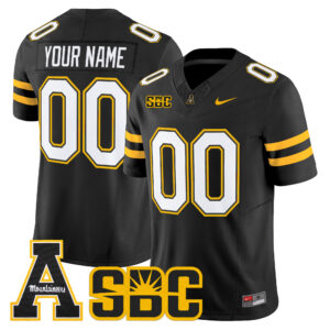 App State Mountaineers 2026 Vapor Limited Custom Jersey - All stitched