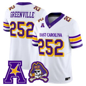 Greenville Jersey #252 East Carolina Pirates 2026 All Stitched