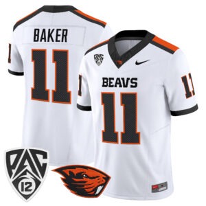 Terry Baker Jersey #11 Oregon State Beavers 2026 All Stitched