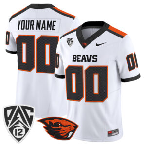 Oregon State Beavers 2026 Vapor Limited Custom Jersey - All Stitched