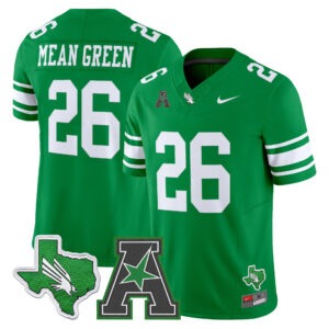 Mean Green Jersey #26 North Texas Mean Green 2026 All Stitched