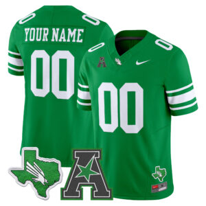 North Texas Mean Green 2026 Vapor Limited Custom Jersey - All Stitched